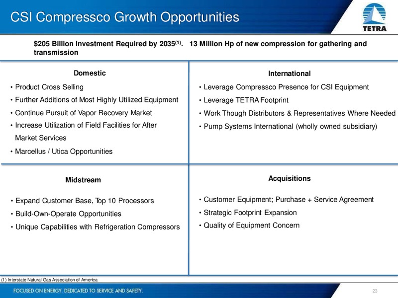MARCH 2015 INVESTOR PRESENTATION – Tetra Technologies Inc. – slide 22