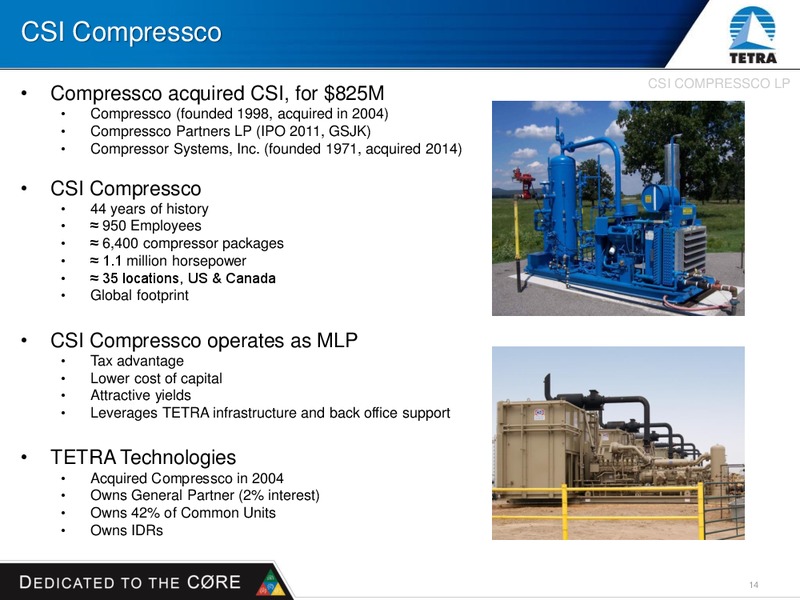 HOWARD WEIL INVESTOR PRESENTATION – Tetra Technologies Inc. – slide 13