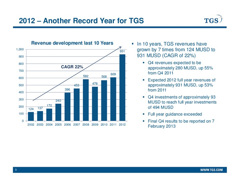 SEB Enskilda Nordic Seminar – TGS – slide 3