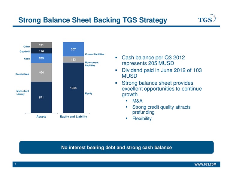 SEB Enskilda Nordic Seminar – TGS – slide 7