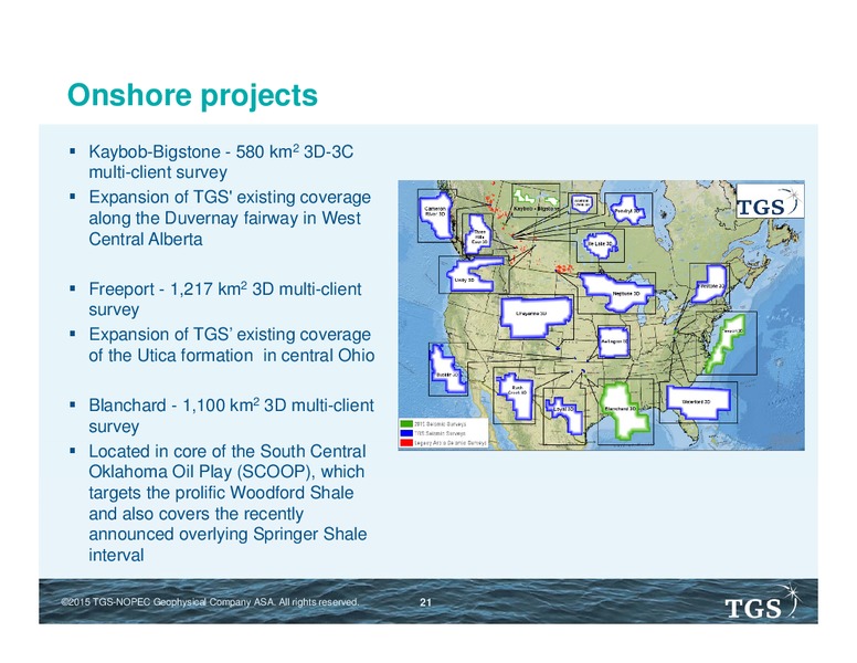 Capital Markets Day – TGS – slide 20