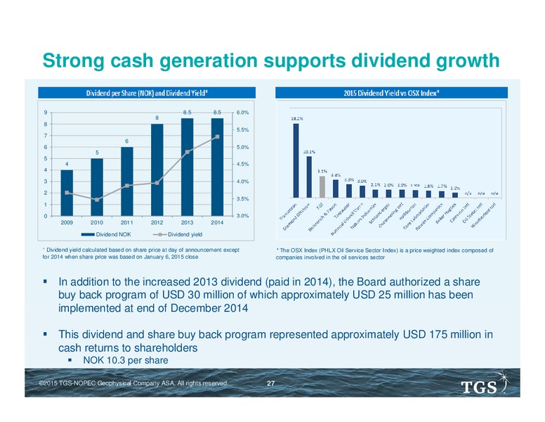 Capital Markets Day – TGS – slide 26
