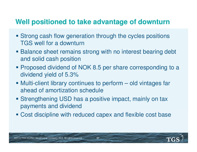 TGS CAPITAL MARKETS DAY – TGS – slide 36