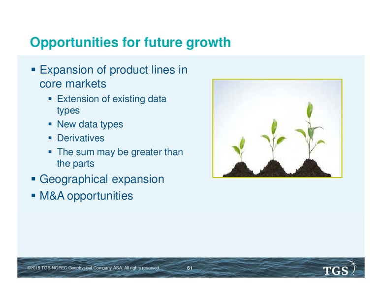 TGS CAPITAL MARKETS DAY – TGS – slide 60