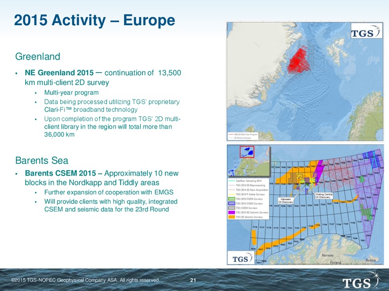 Simmons Energy Conference – TGS – slide 20