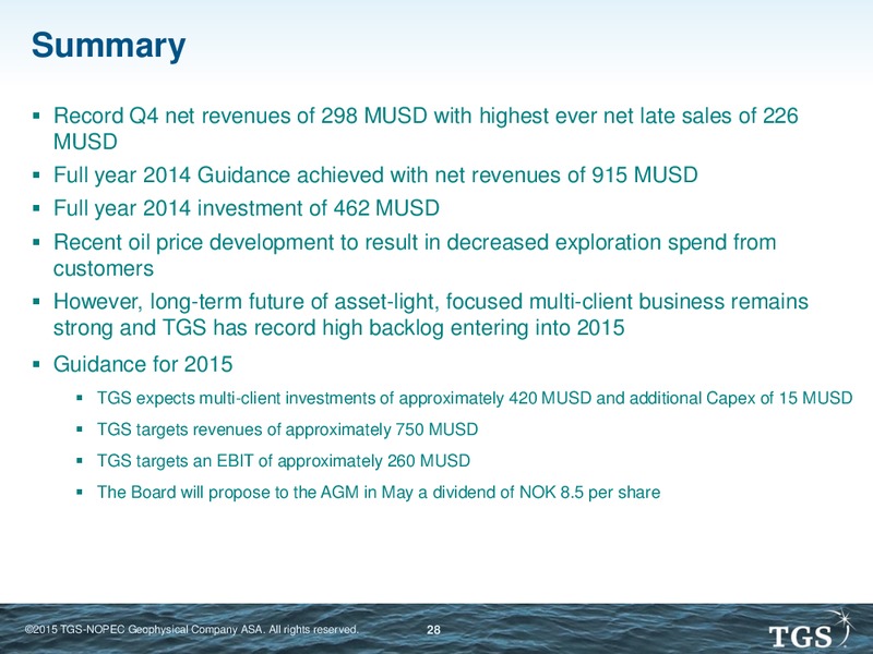 Simmons Energy Conference – TGS – slide 27