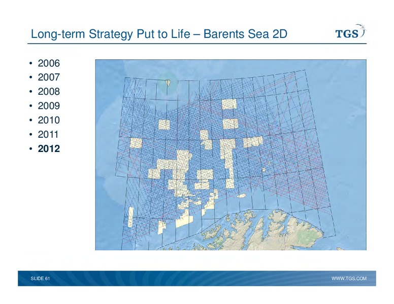 Capital Markets Day – TGS – slide 61