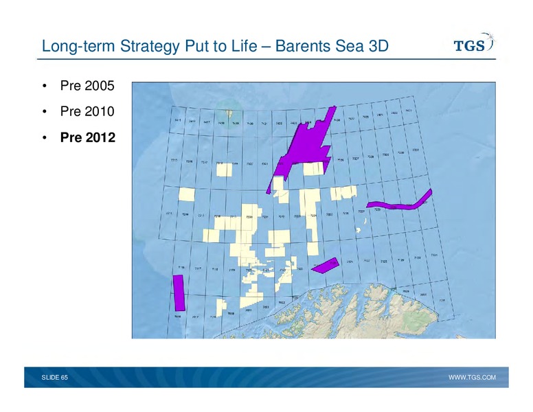 Capital Markets Day – TGS – slide 65