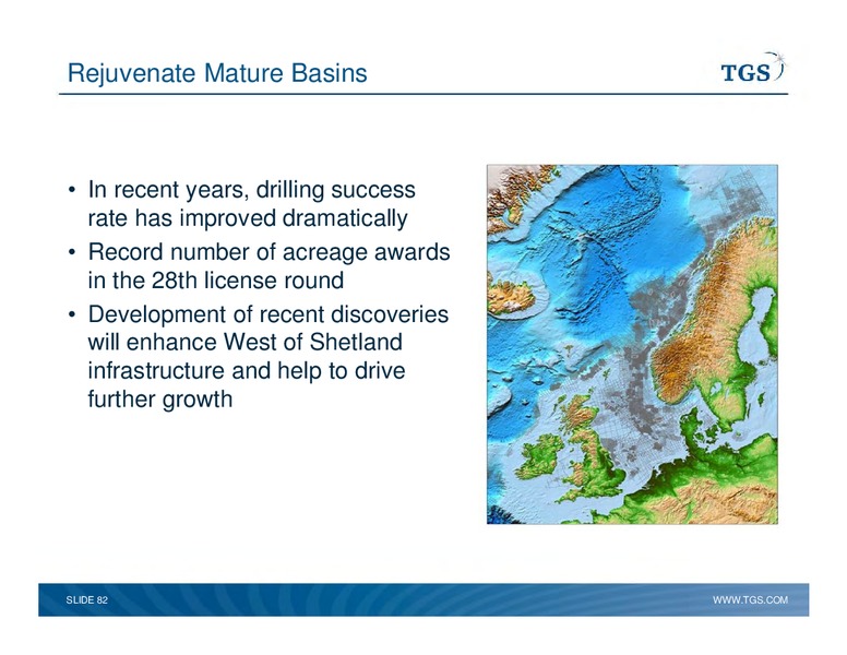 Capital Markets Day – TGS – slide 82