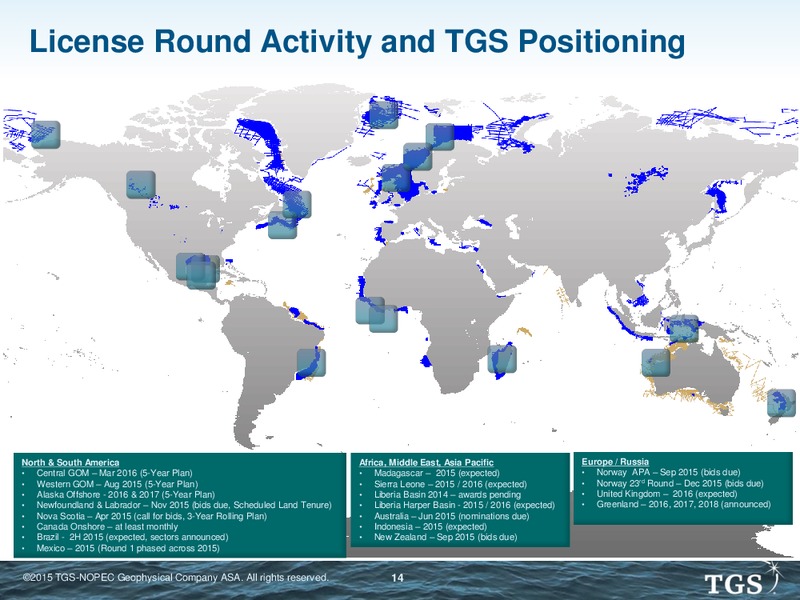 EAGE Conference – TGS – slide 13