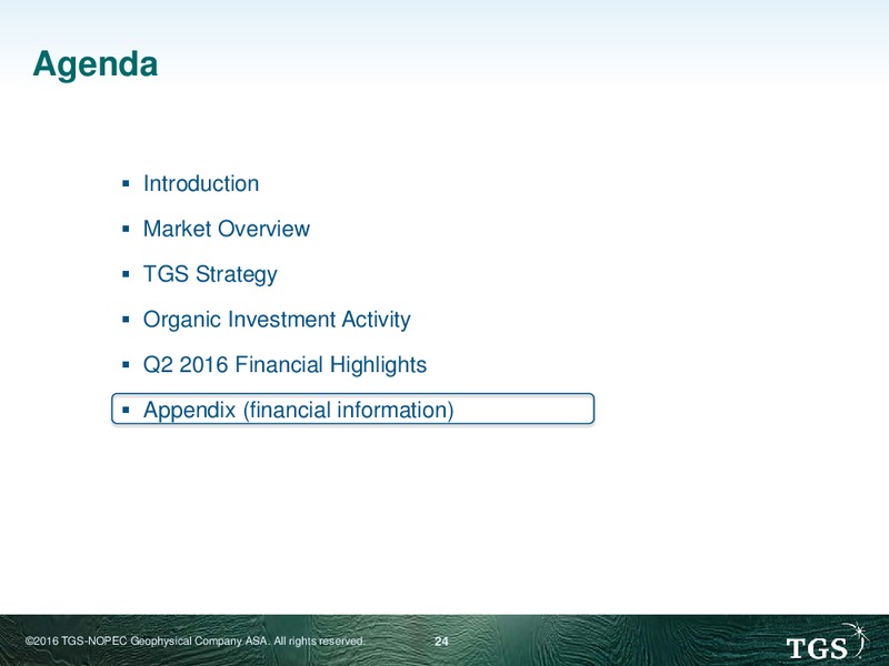 Barclays CEO Energy Power Confernce – TGS – slide 23