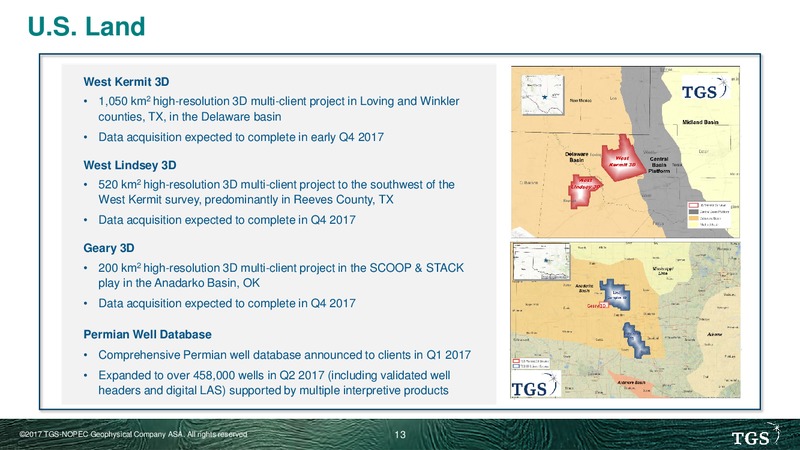 Barclays CEO Energy 2017 Power Conference – TGS – slide 12