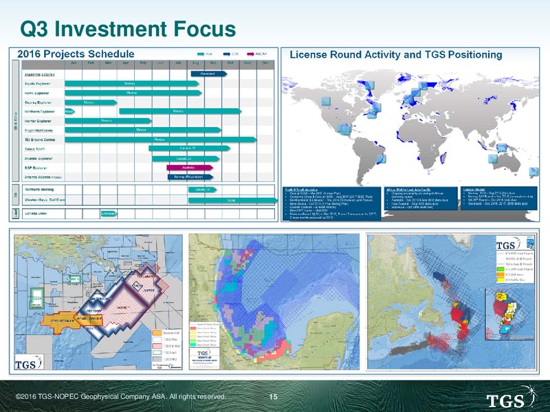 Pareto Oil & Offshore Conference – TGS – slide 14
