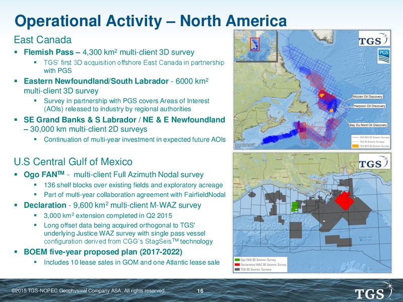 Peters and Co 2015 Energy Conference – TGS – slide 15