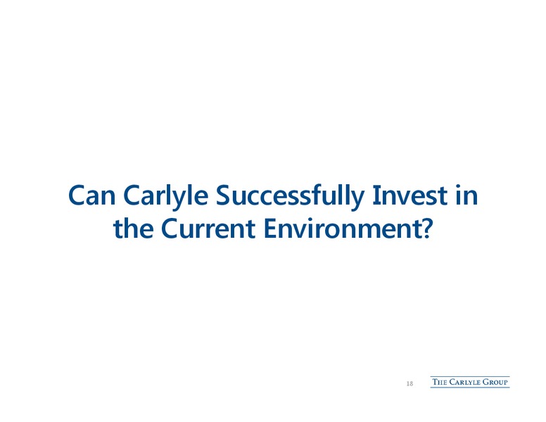 Credit Suisse Financial Services Forum – The Carlyle Group Lp – slide 17