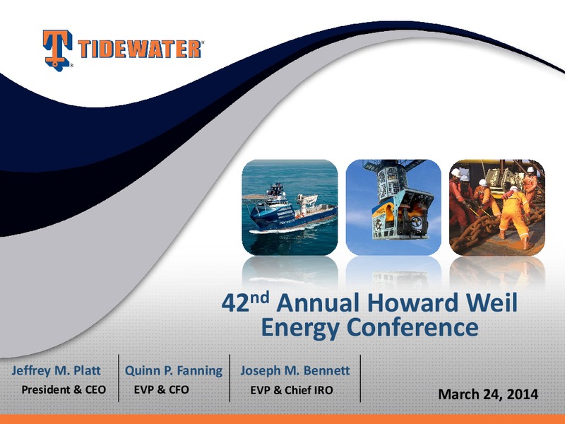 42nd Annual Howard Weil Energy Conference – Tidewater Inc. – slide 21