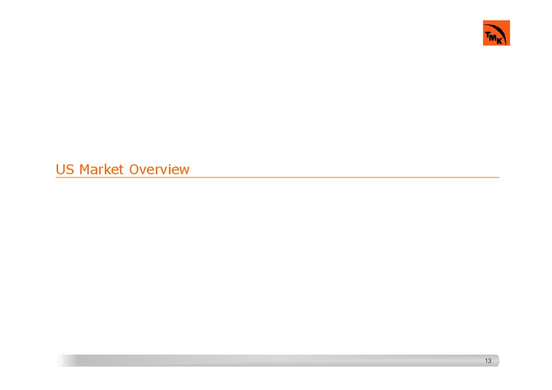 INVESTOR PRESENTATION – Tmk Group – slide 12