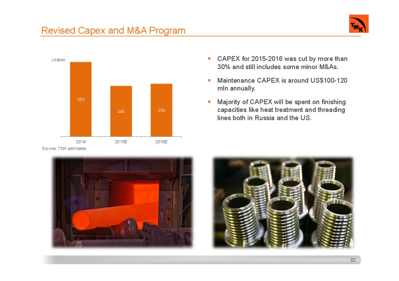 INVESTOR PRESENTATION – Tmk Group – slide 31