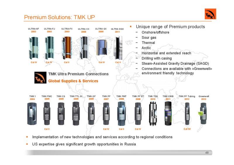 INVESTOR PRESENTATION – Tmk Group – slide 45