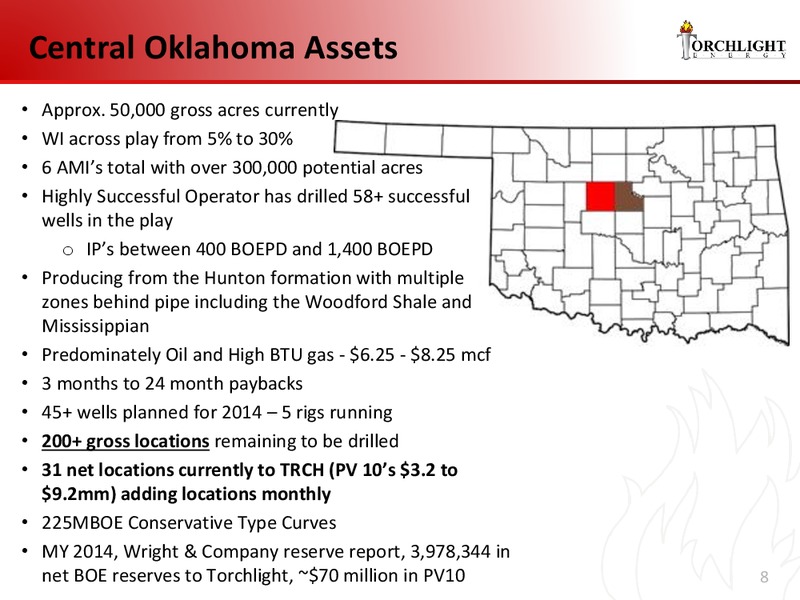 INVESTOR PRESENTAION – Torchlight Energy Resources, Inc. – slide 7
