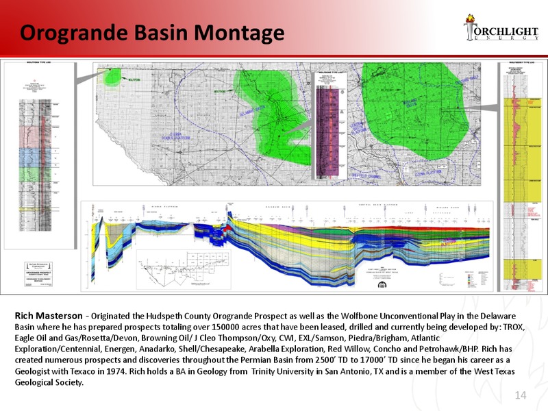 INVESTOR PRESENTAION – Torchlight Energy Resources, Inc. – slide 13