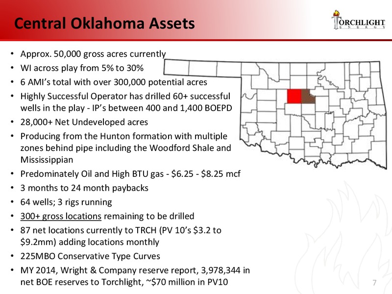 INVESTOR PRESENTAION – Torchlight Energy Resources, Inc. – slide 6