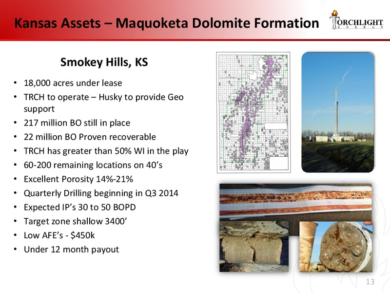 Investor Presentation – Torchlight Energy Resources, Inc. – slide 12