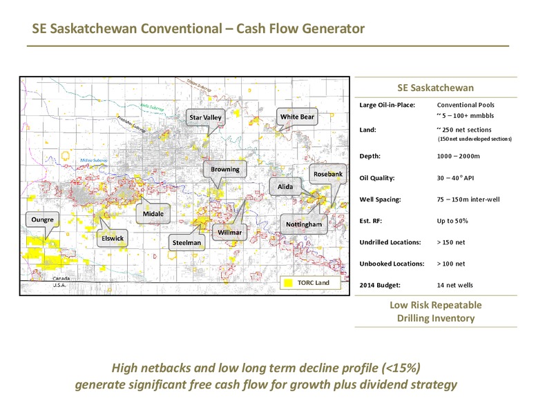Investor Presentation – TORC Oil & Gas Ltd. – slide 13