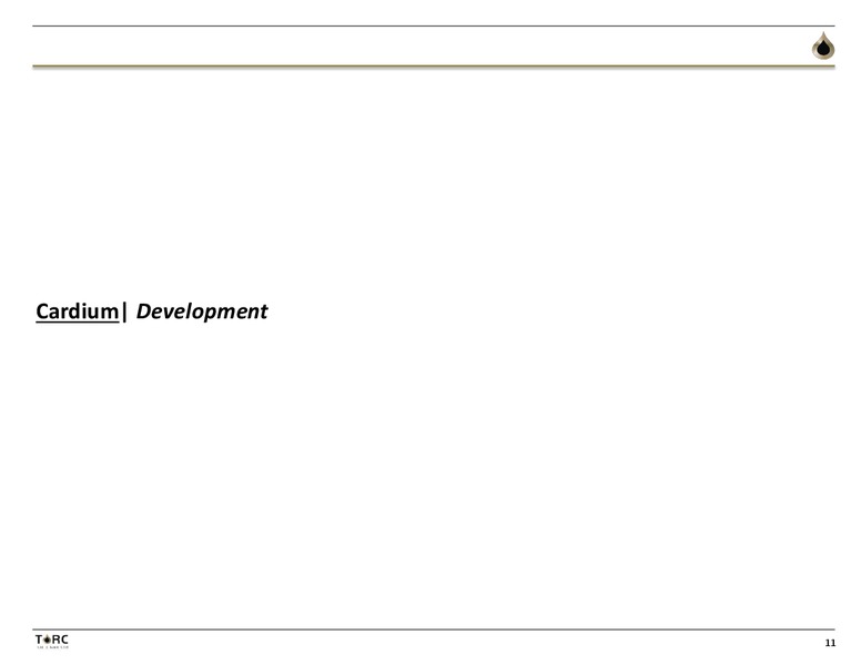 August 2016 Corporate Presentation – TORC Oil & Gas Ltd. – slide 11
