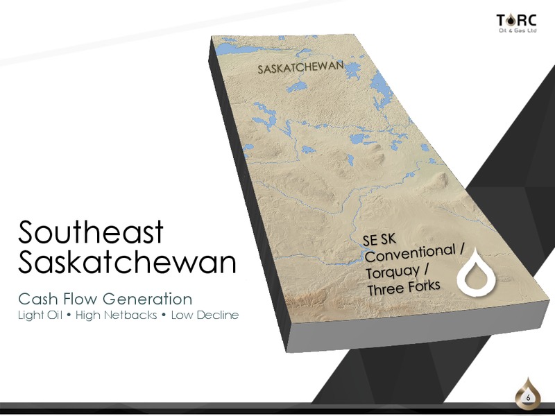 September 2017 Corporate Presentation – TORC Oil & Gas Ltd. – slide 6