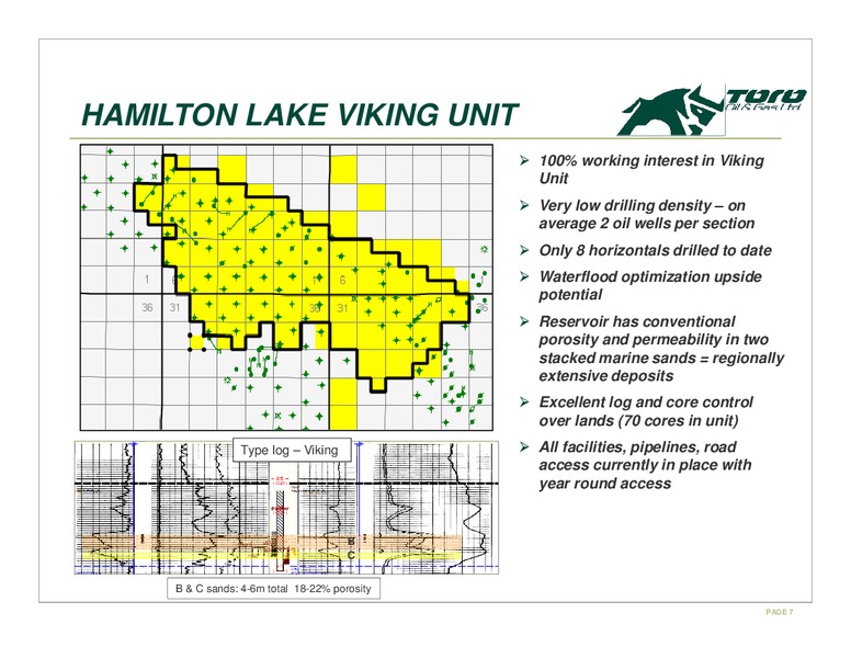 Corporate Presentation – Toro Oil and Gas Ltd – slide 7