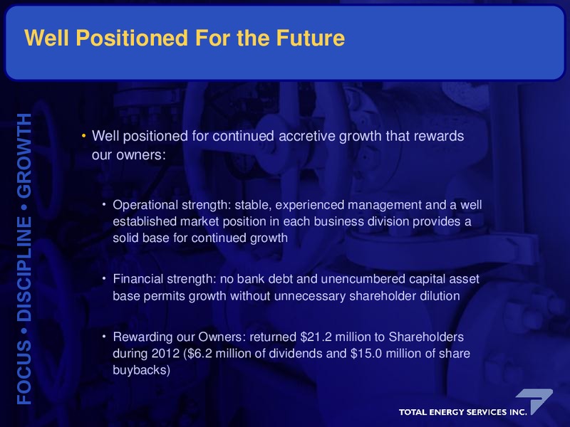 Annual and Special Meeting of Shareholders – Total Energy Services Inc. – slide 28