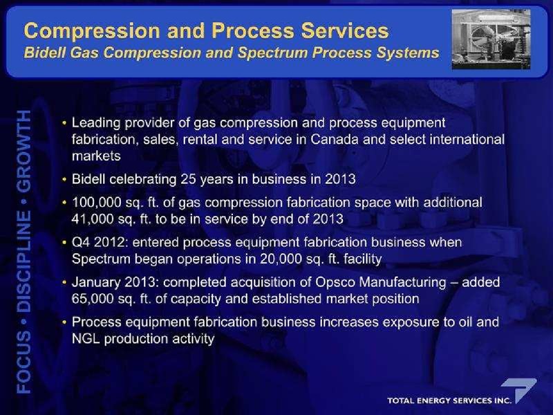 GLOBAL HUNTER ENERGY CONFERENCE – Total Energy Services Inc. – slide 16