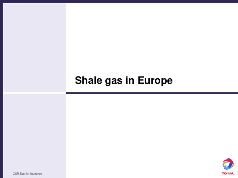JUNE 2011 CORPORATE PRESENTTION – Total SA – slide 5