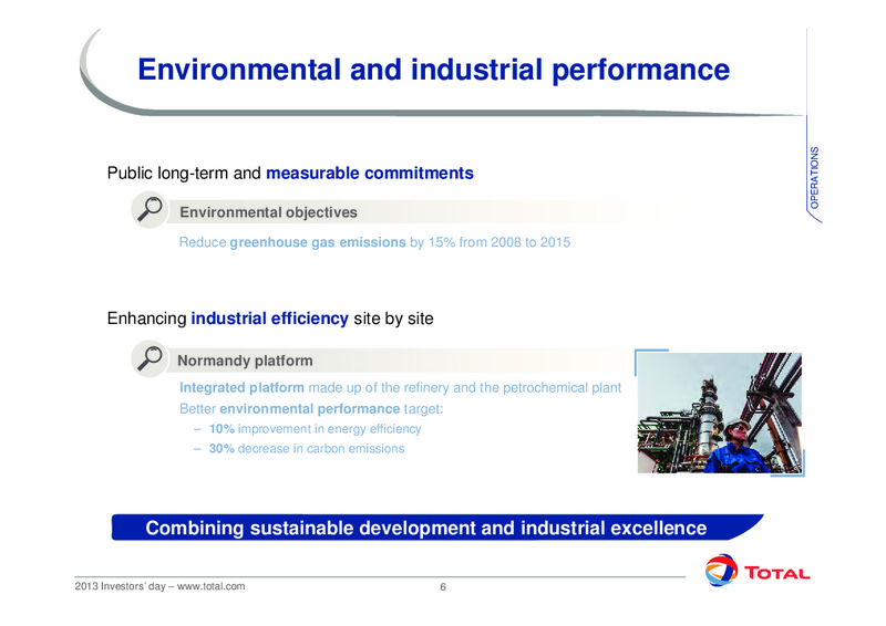 2013 INVESTOR DAY – Total SA – slide 8