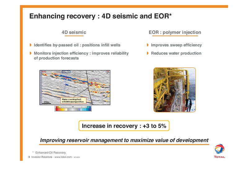 E&P DEVELOPMENT – Total SA – slide 4
