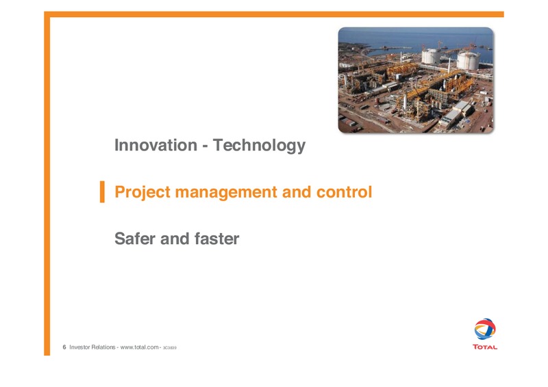 E&P DEVELOPMENT – Total SA – slide 7