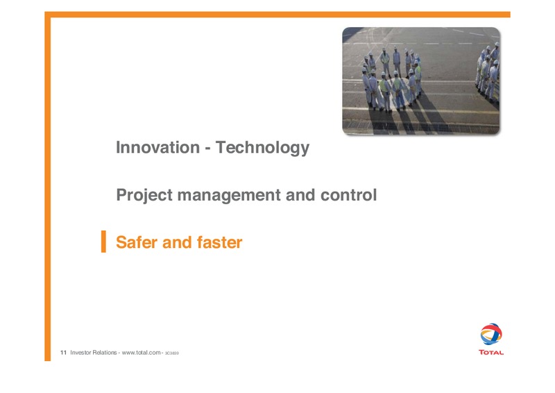 E&P DEVELOPMENT – Total SA – slide 12