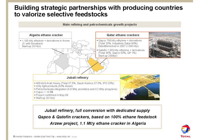 NOVEMBER 2008 CORPORATE PRESENTATION – Total SA – slide 8