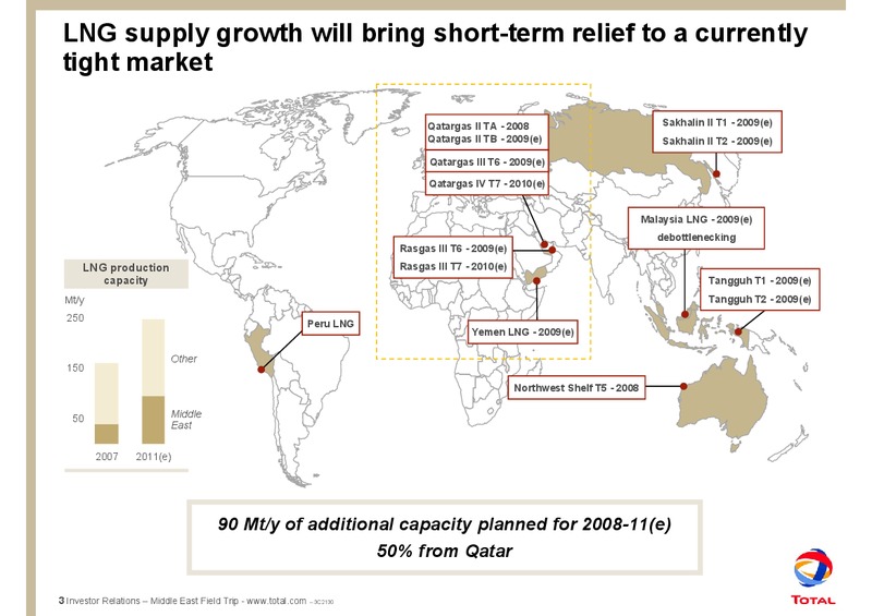 TOTAL'S LNG IN THE MIDDLE EAST – Total SA – slide 5