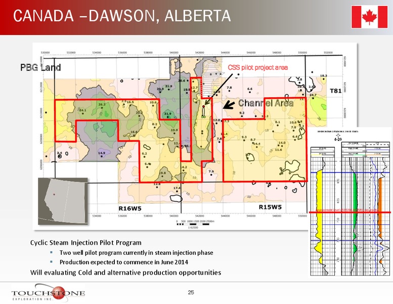 INVESTOR PRESENTATION – Touchstone Exploration Inc. – slide 24
