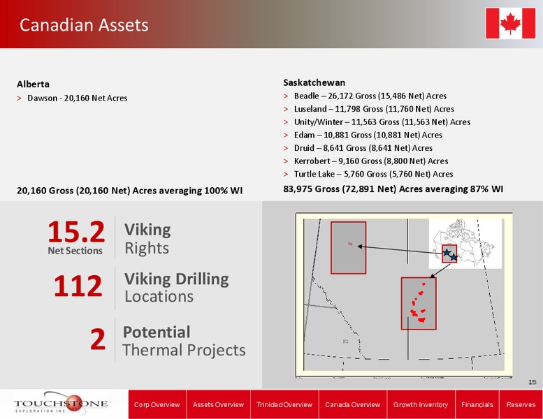 Investor Presentation Q3 2014 – Touchstone Exploration Inc. – slide 12