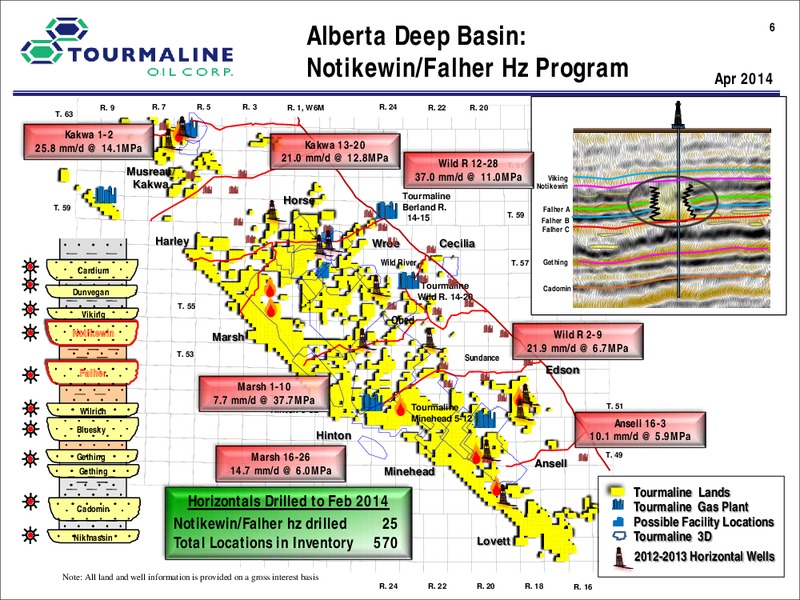 Corporate Presentation – Tourmaline Oil Corp. – slide 6