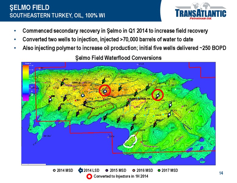 GHS 100 ENERGY CONFERENCE – Transatlantic Petroleum Ltd. – slide 13