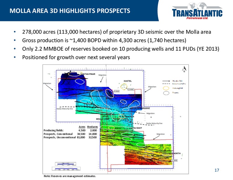 Company Update – Transatlantic Petroleum Ltd. – slide 16