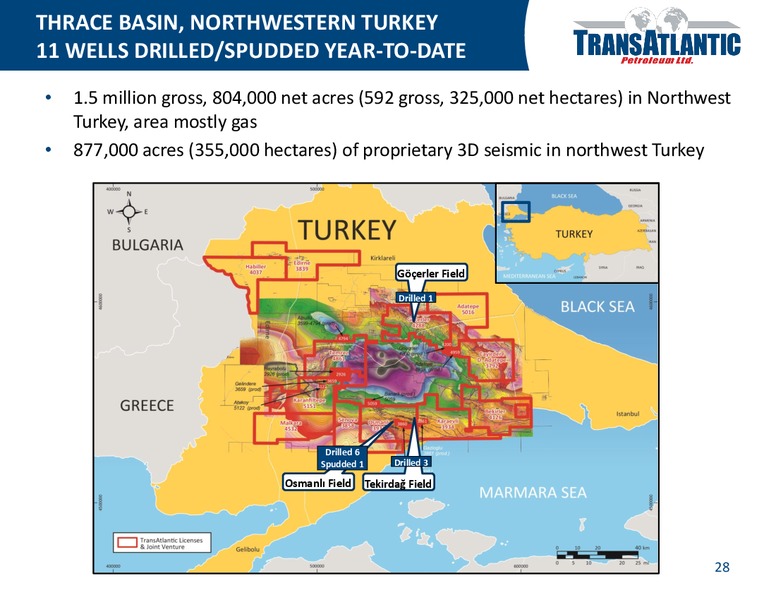 COMPANY UPDATE – Transatlantic Petroleum Ltd. – slide 27