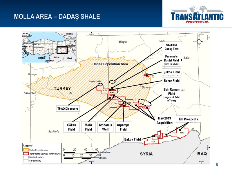 London Investor Meetings – Transatlantic Petroleum Ltd. – slide 7