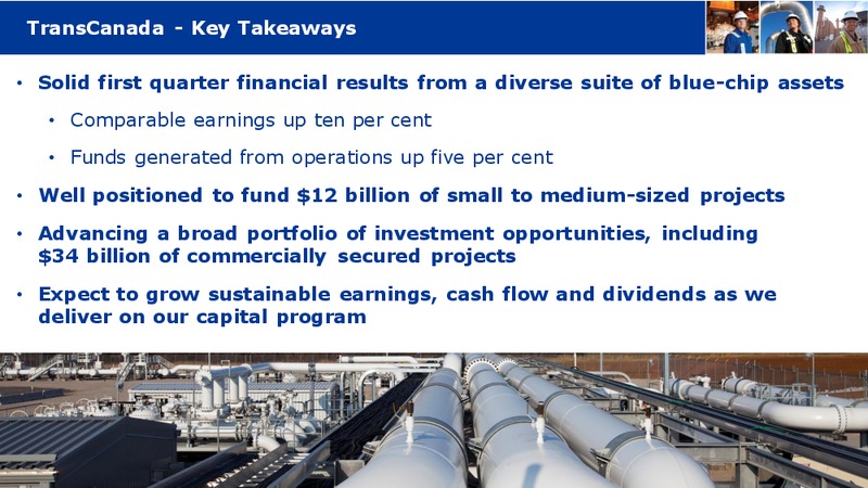 Q1 2015 CONFERENCE – Transcanada Corp. – slide 18