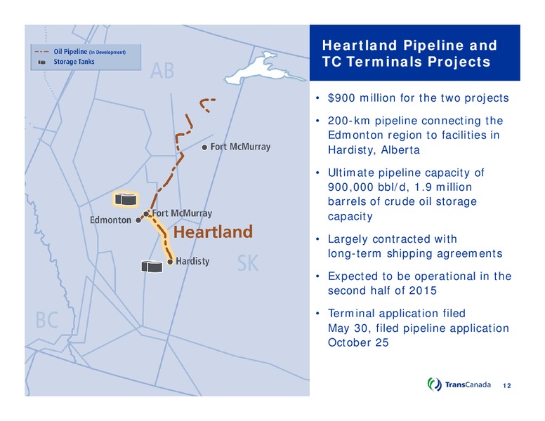 Q3  2013 Conference Call – Transcanada Corp. – slide 11