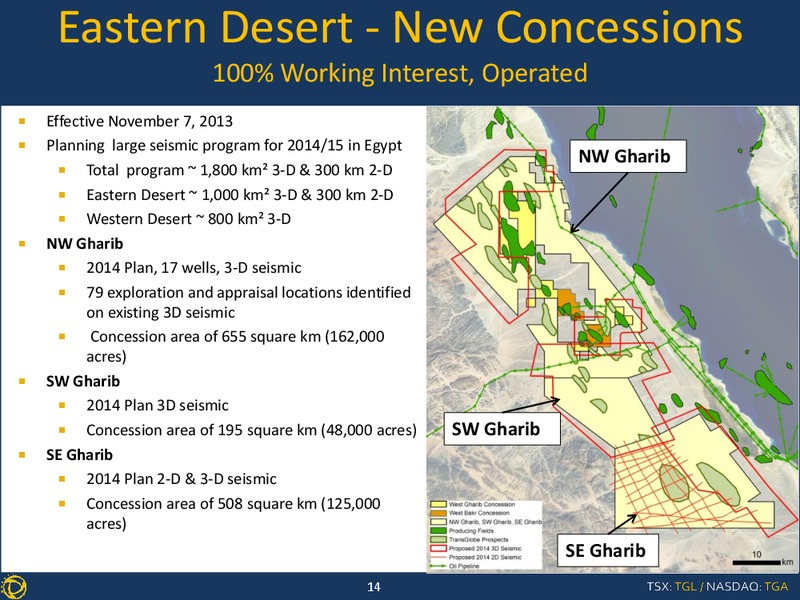 CORPORATE PRESENTATION – Transglobe Energy Corporation – slide 13